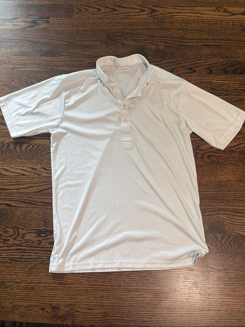 Classic Light Blue Men's Polo Shirt - Lightweight Performance